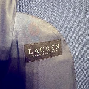 Lauren by Ralph Lauren 52L navy blue jacket.